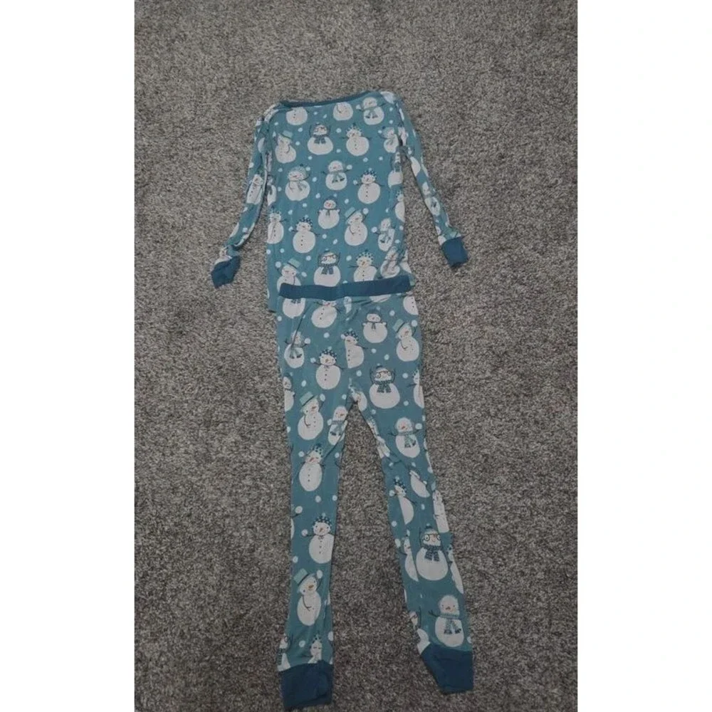 Little Sleepies Snow Much Fun Christmas Two Piece Pajamas 3T